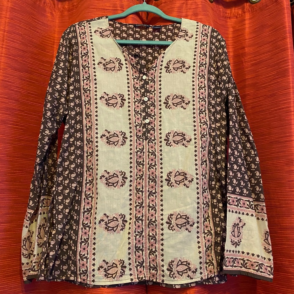 Vintage American Eagle Women’s long sleeve shirt